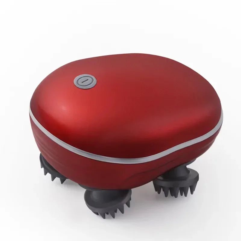 Electric Scalp & Body Massager – Red Light Therapy for Stress Relief & Muscle Relaxation