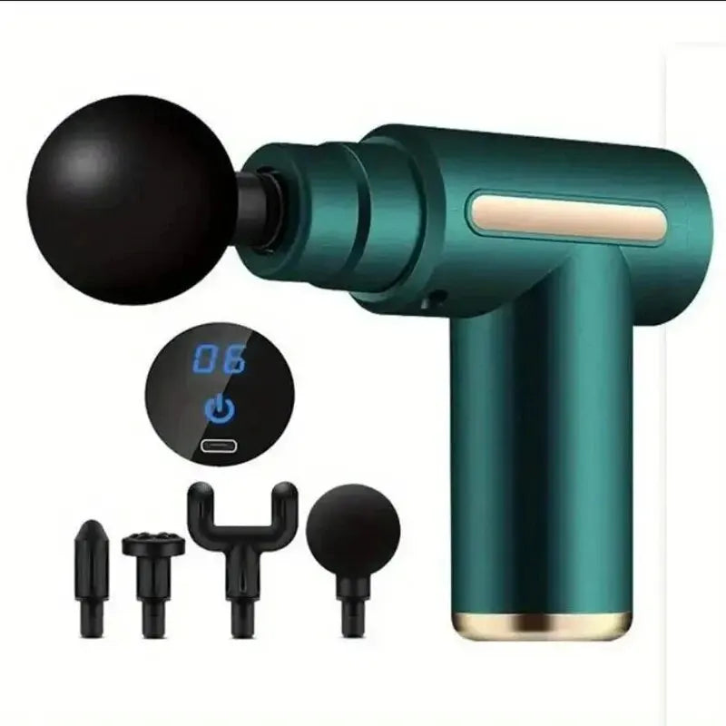 Mini Muscle Massage Gun – Portable Deep Tissue Percussion Massager for Back, Neck & Legs