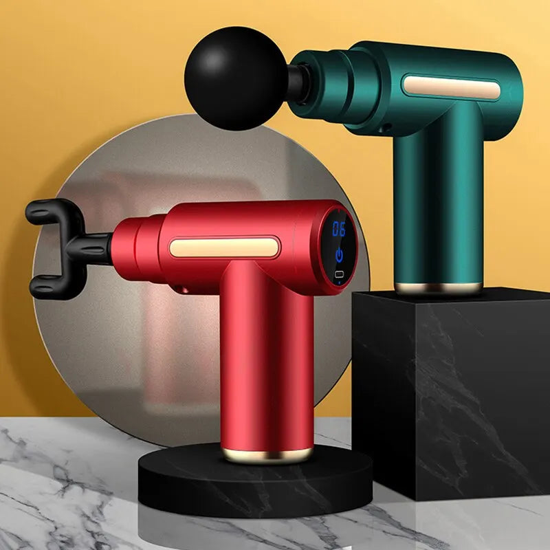 Mini Muscle Massage Gun – Portable Deep Tissue Percussion Massager for Back, Neck & Legs
