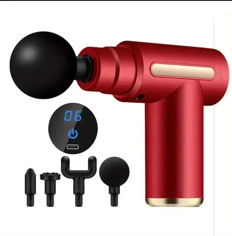 Mini Muscle Massage Gun – Portable Deep Tissue Percussion Massager for Back, Neck & Legs