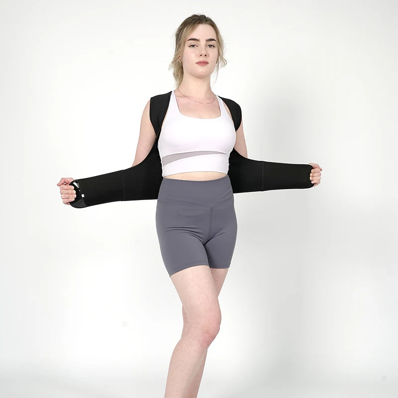 Adjustable Posture Corrector – Shoulder & Back Brace for Women & Men | Spine Alignment Support