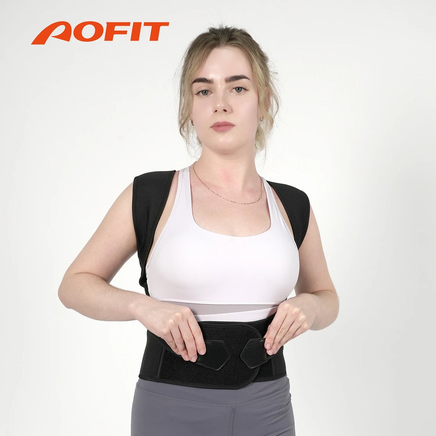 Adjustable Posture Corrector – Shoulder & Back Brace for Women & Men | Spine Alignment Support