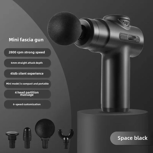 USB Mini Massage Gun – Portable Muscle Relaxation & Fascia Relief for Fitness & Recovery