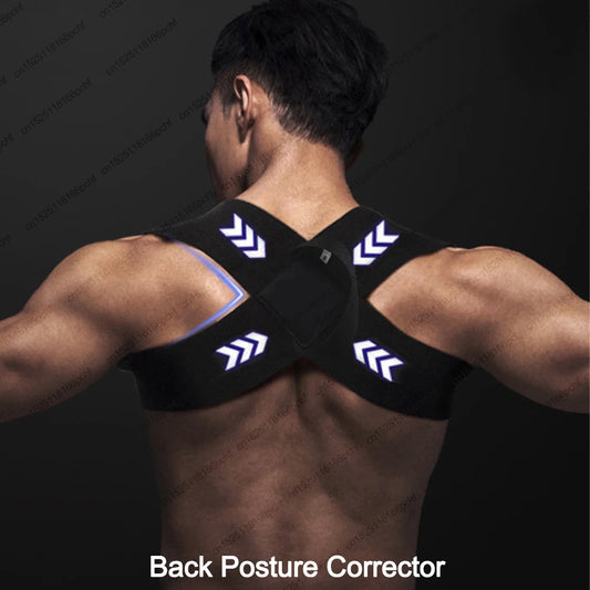 Back Posture Corrector – Adjustable Clavicle & Spine Support Belt for Upper Back, Shoulder, and Lumbar Alignment (Unisex)