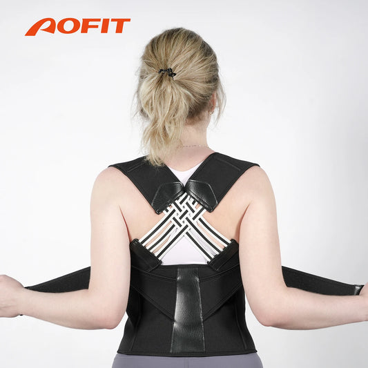 Adjustable Posture Corrector – Shoulder & Back Brace for Women & Men | Spine Alignment Support